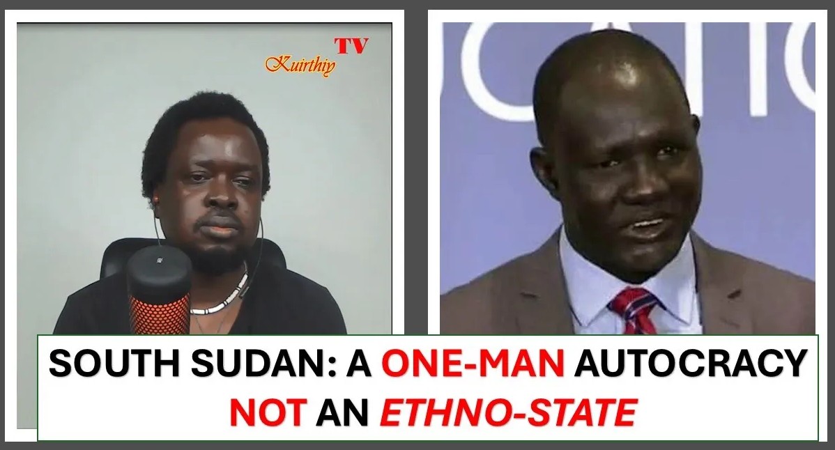 ScreenShot:  Abraham Awolich on Jieeng (Dinka) Domination of Political and Economic Power (Youtube/ KuirthiyTV)