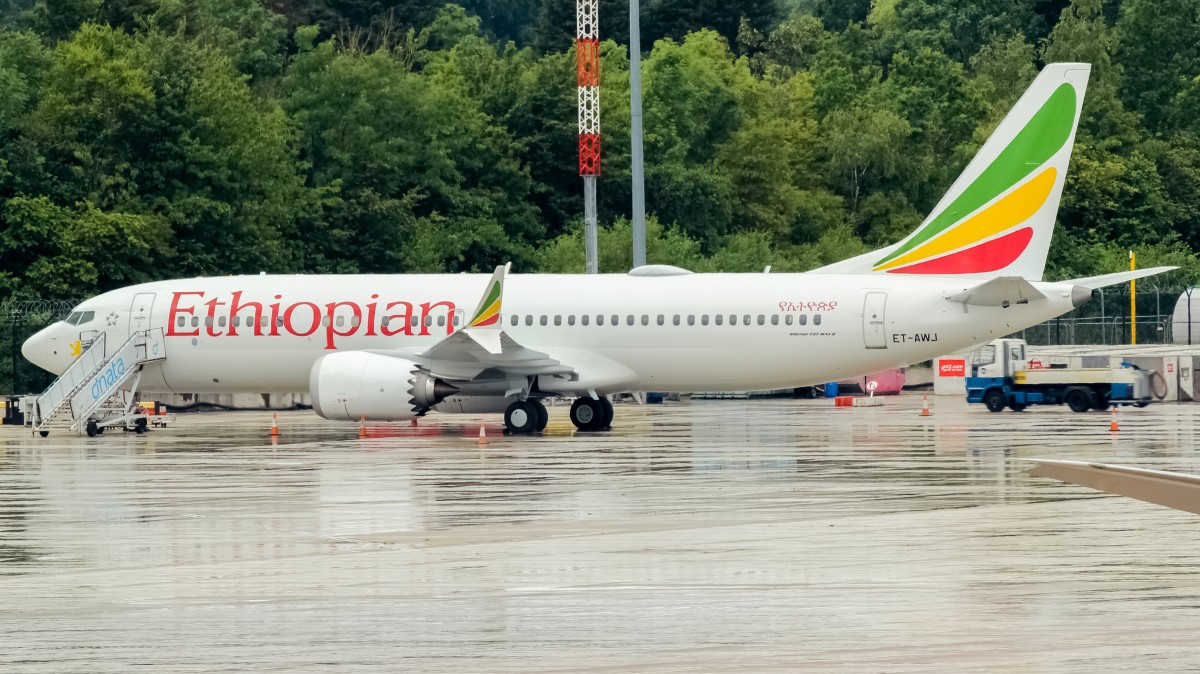 An Ethiopian Airlines 737 MAX (Credit: Photo: Bradley Caslin I Shutterstock)