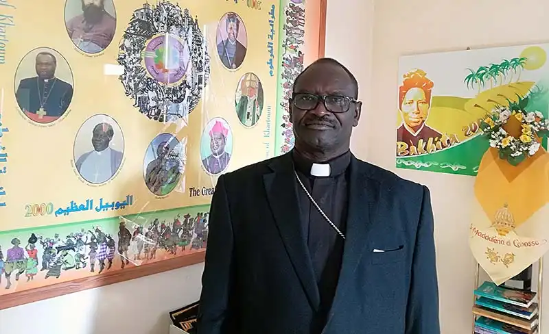Bishop Yunan Tombe Trille Kuku Andali of El Obeid Sudan is pictured in a 2024 photo. OSV News photo CPP