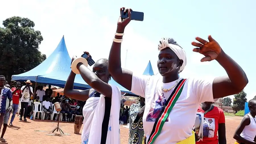 Children lead Yambio call for peace