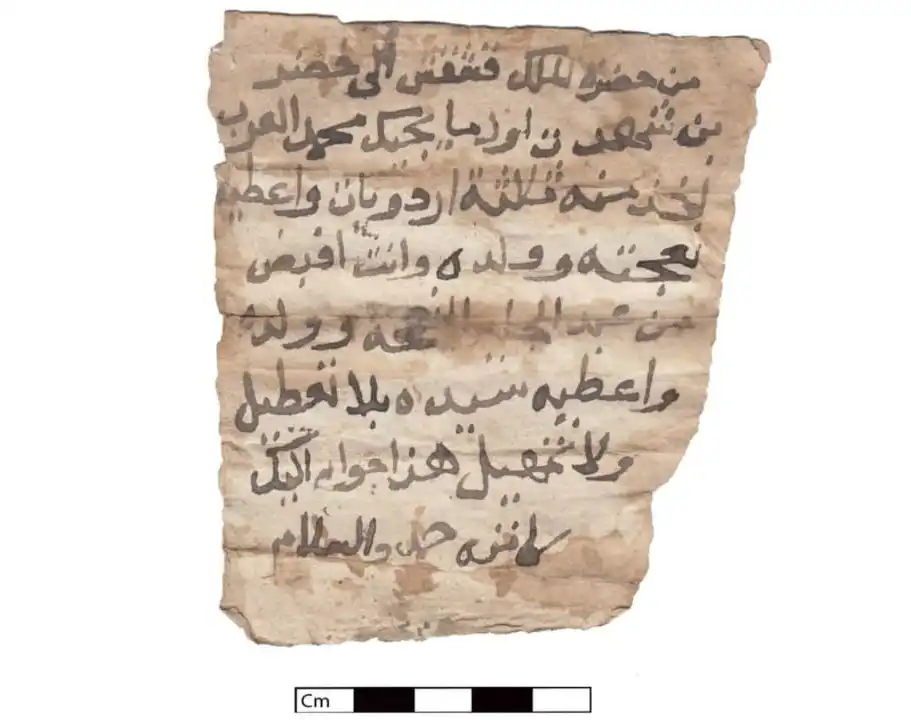 Dongola. Qashqash Manuscript (photo credit: Tomasz Barański)