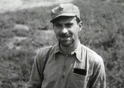 Edgar Snow in China’s revolutionary base areas in northern Shaanxi [Photo: Ministry of Foreign Affairs, People's Republic of China]