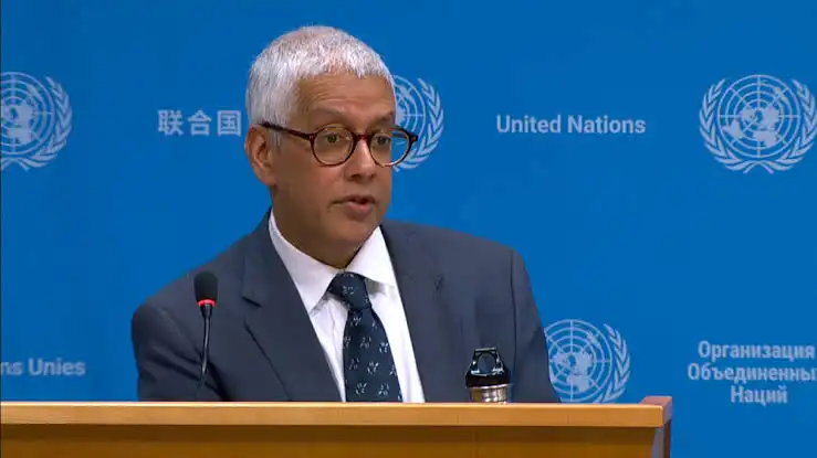 Farhan Haq deputy spokesman for UN Secretary General