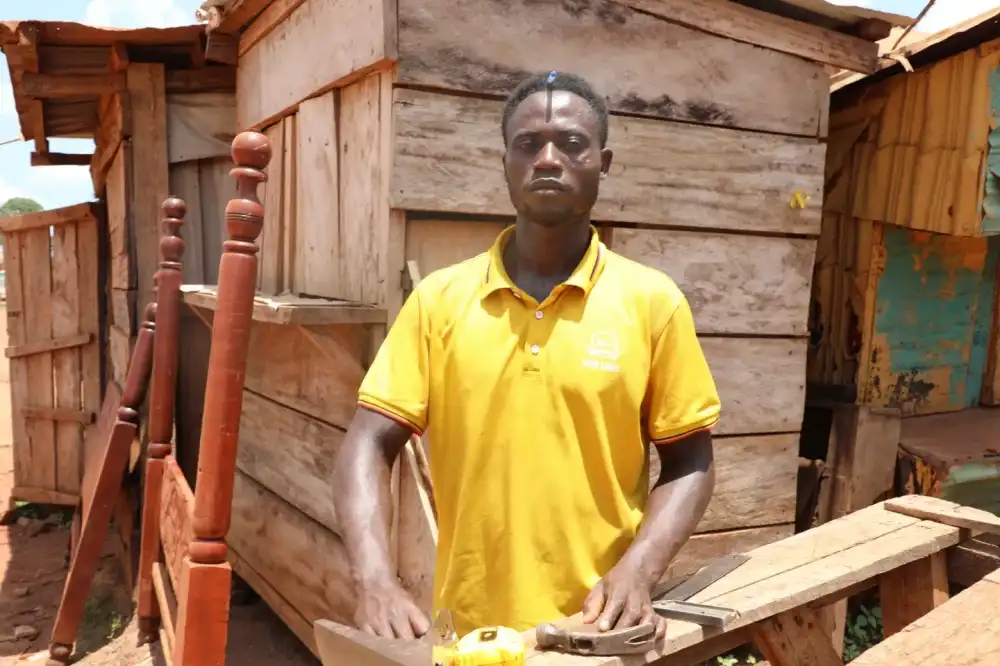 From boda boda Rider to carpentry association leader