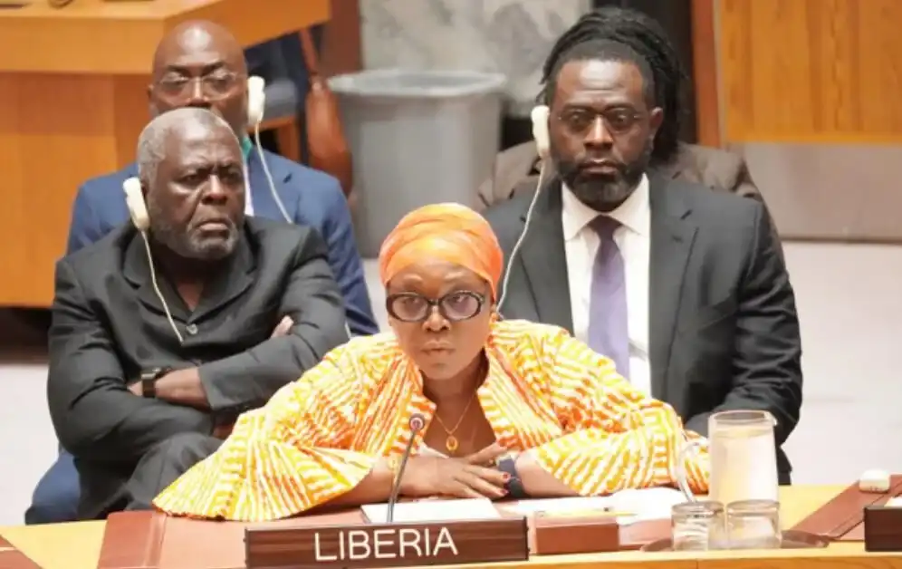 H.E. Sara Beysolow Nyanti, Minister of Foreign Affairs of the Republic of Liberia (Photo Credit: Liberian Observer)