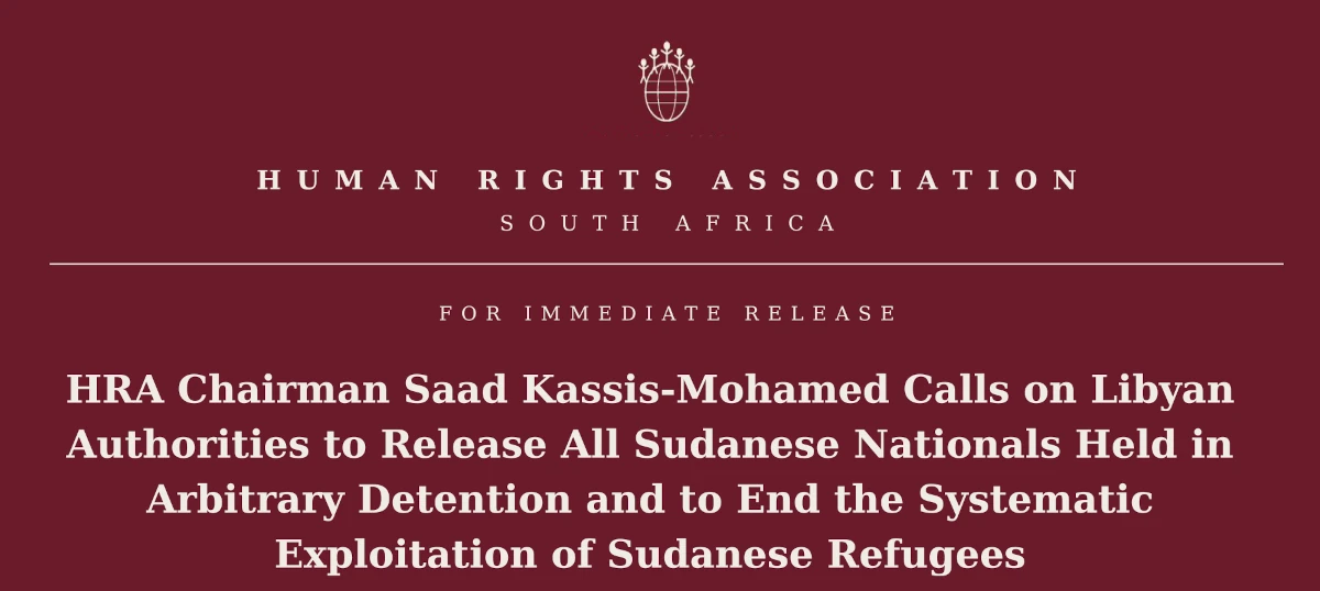 HRA Sudan Libya PressRelease