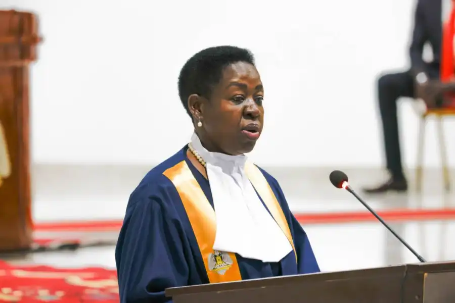 Jemma Nunu Kumba, Speaker of the NTLA (Photo Credit: Matik Kueth / King Media)