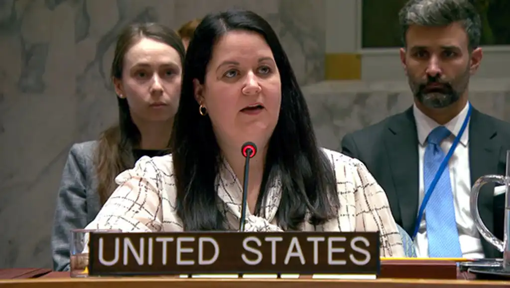 Jennifer Locetta, the U.S. Alternative Representative for Special Political Affairs (Photo Credit: The American Times)