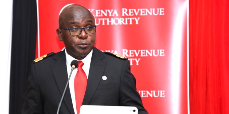 KRA Commissioner General Humphrey Wattanga speaking at a past event (PHOTO-KRA)