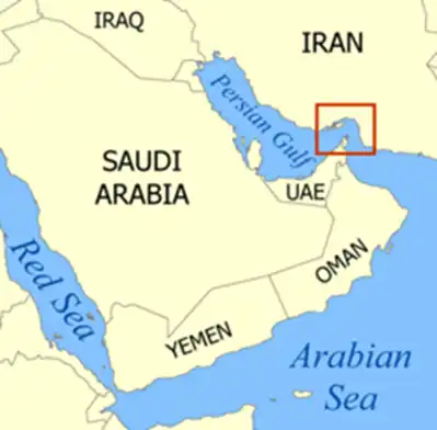 Map The Strait of Hormuz Strategic Maritime Chokepoint