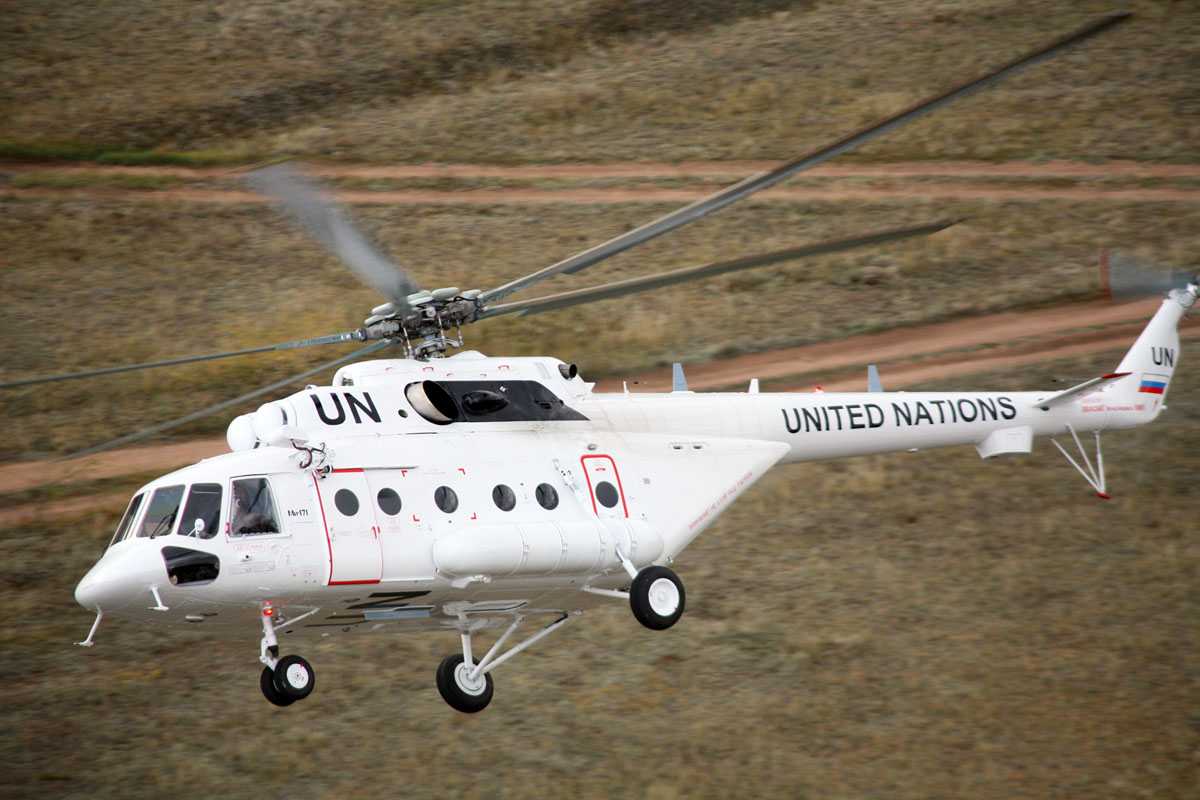 United Nations Helicopter (File)
