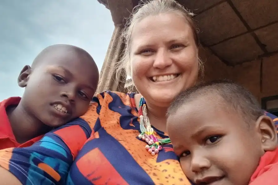 Pennguan Awel Nhial born April Lehman graduated from Perham High School in 2006 and now owns a school in Africa