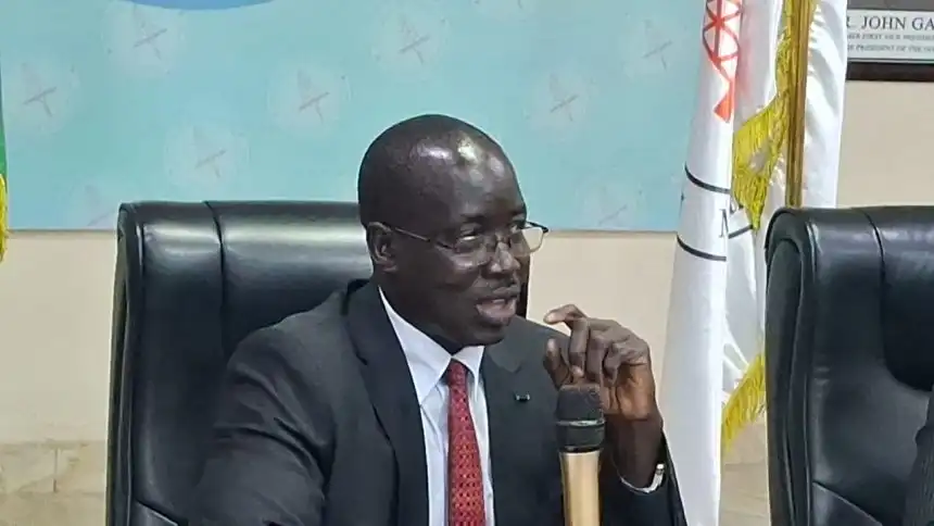 Petroleum Undersecretary Dr. Santino Ayuel Longer says technology new drilling and field upgrades are driving South Sudans oil resurgence Photo Credit Pan African Visions