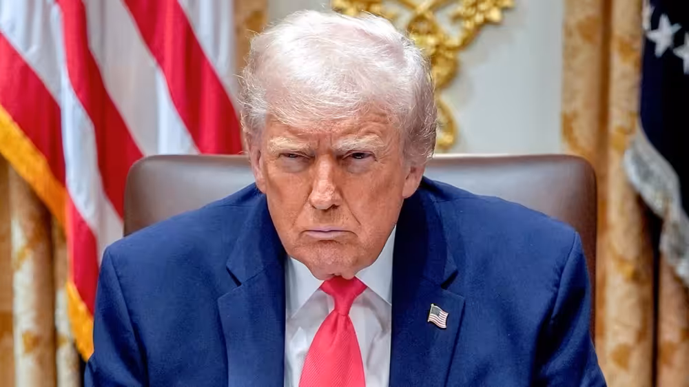 President Donald Trump during a cabinet meeting at the White House in Washington, D.C., on Tuesday, Dec. 2, 2025 (Yuri Gripas/CNP/Bloomberg via Getty Images)