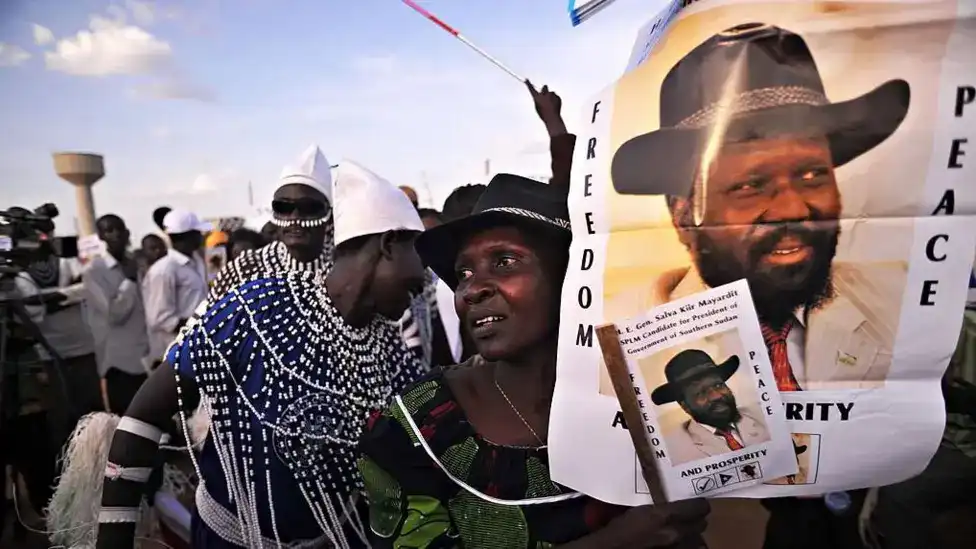 President Salva Kiir is expected to run but has yet to formally declare his candidacy (AFP via Getty Images)