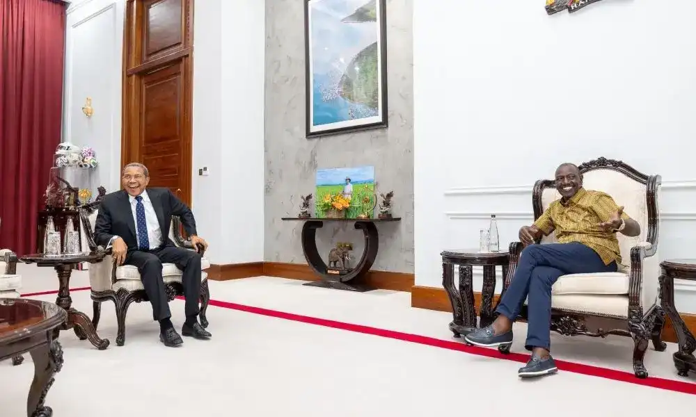 STATE HOUSE RUTO JAKAYA KIKWETE (Photo Credit: The Kenyan Diaspora Media)