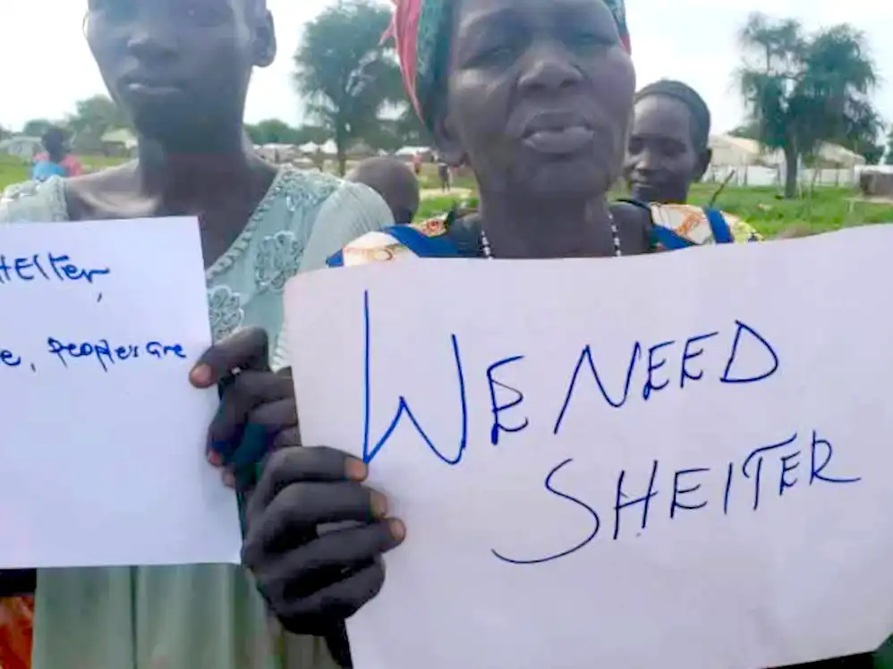 South Sudan plea for help (Image Credit: Diocese of Liwolo / The Other Cheek)