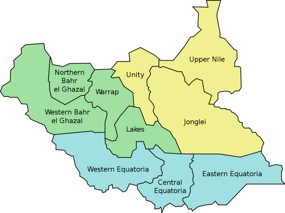South Sudan States (Image | File)