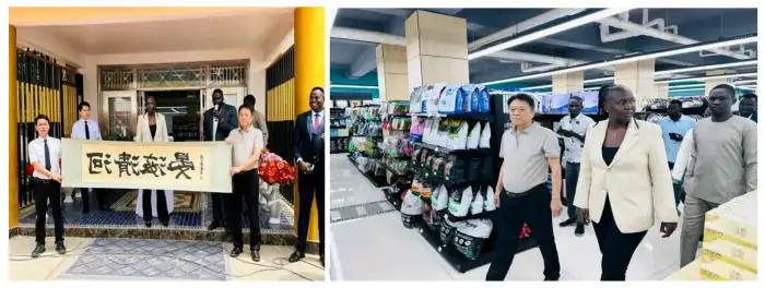 South Sudan Minister of Trade and Industry Hon. Atong Kuol Manyang opens New Beijing Supermarket