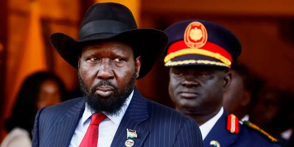 South Sudan President Salva Kiir at the Presidential Palace in Juba South Sudan Photo Credit Reuters
