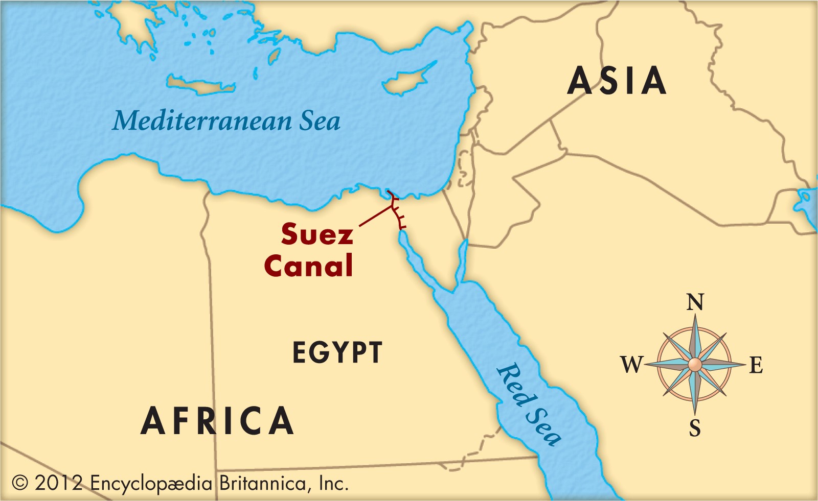 The Suez Canal (Encyclopedia Britannica)