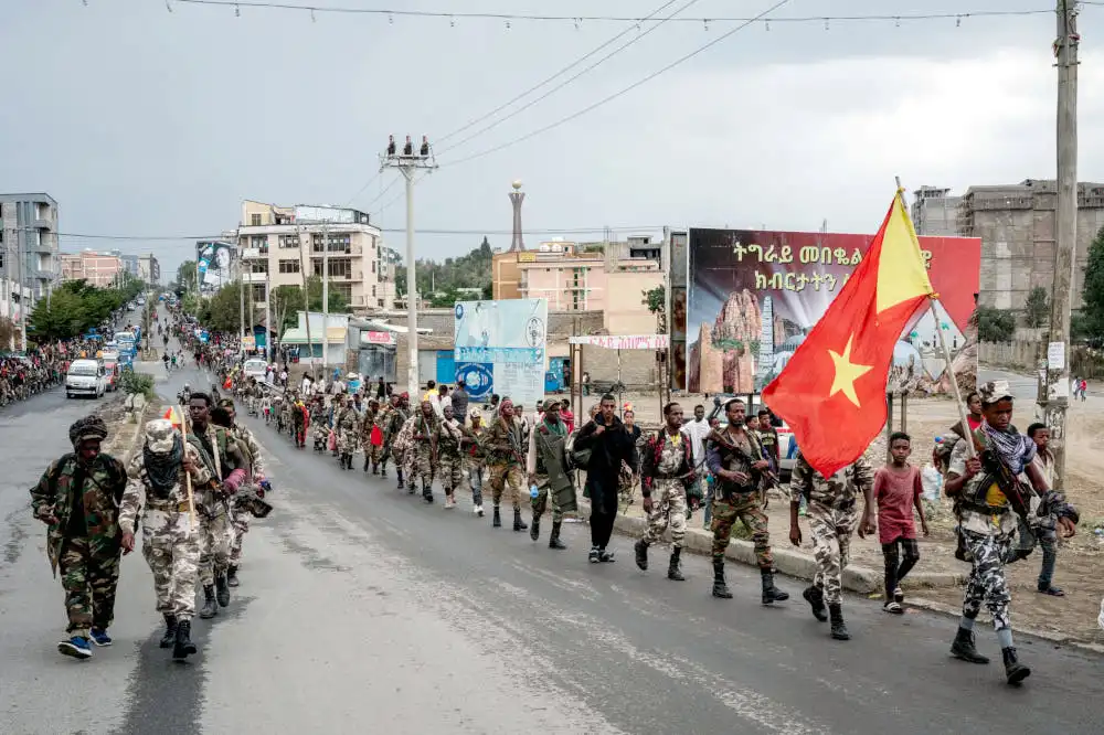 The Tigray People's Liberation Front (TPLF) fought a civil war with the federal government in 2020-2022 that killed around 600,000 people (© Yasuyoshi Chiba / AFP)