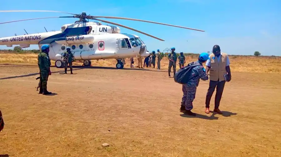UNMISS shores up patrols in Nasir as communities cautiously return (Photo Credit: UNMISS)