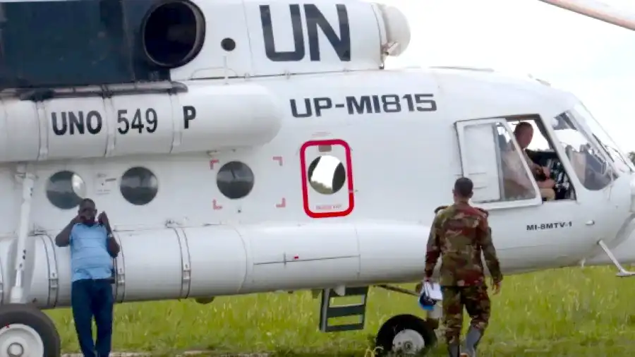 UN Helicopter