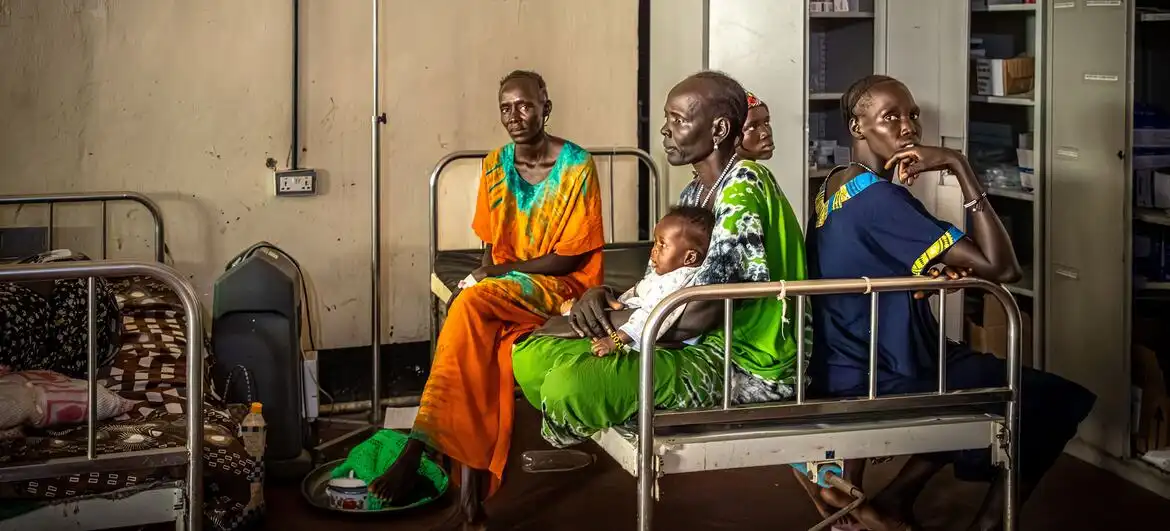 Women receive care at Akobo County Hospital in Jonglei State South Sudan UNOCHA Adedeji Ademigbuji
