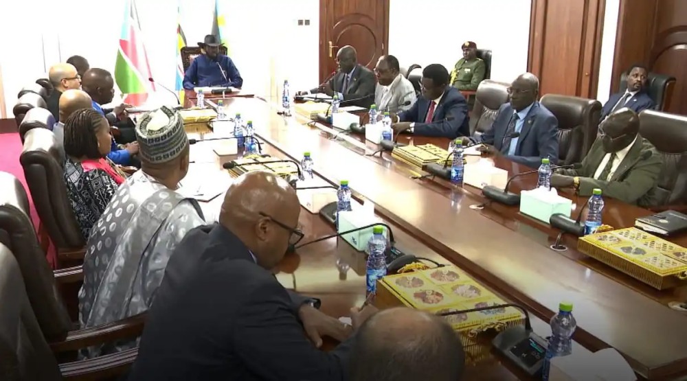 South Sudan Hosts African Union Delegation on Stability (PHOTO CREDITS: Foreign Affairs and Cooperation Ministry)