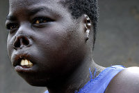 A female victim of LRA