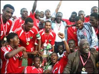 Sudan won the cup in 2007