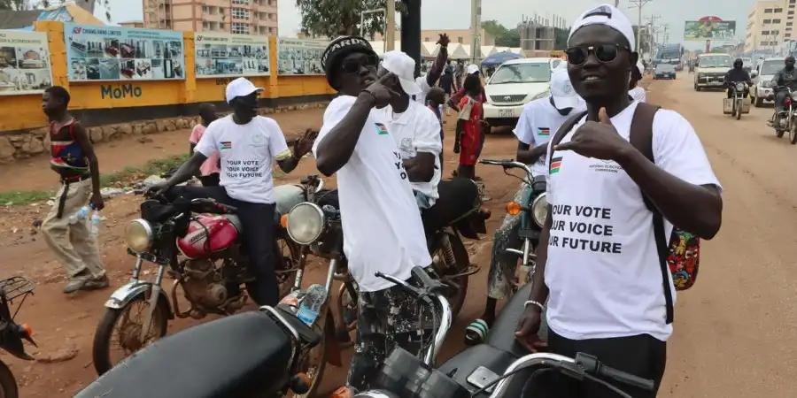 South Sudan begins voter drive ahead of Dec elections