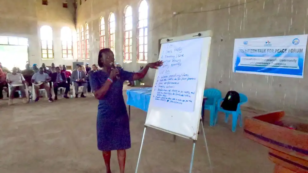 ‘Citizens’ Talk’ in Terekeka creates community platform for shared solutions to complex challenges 