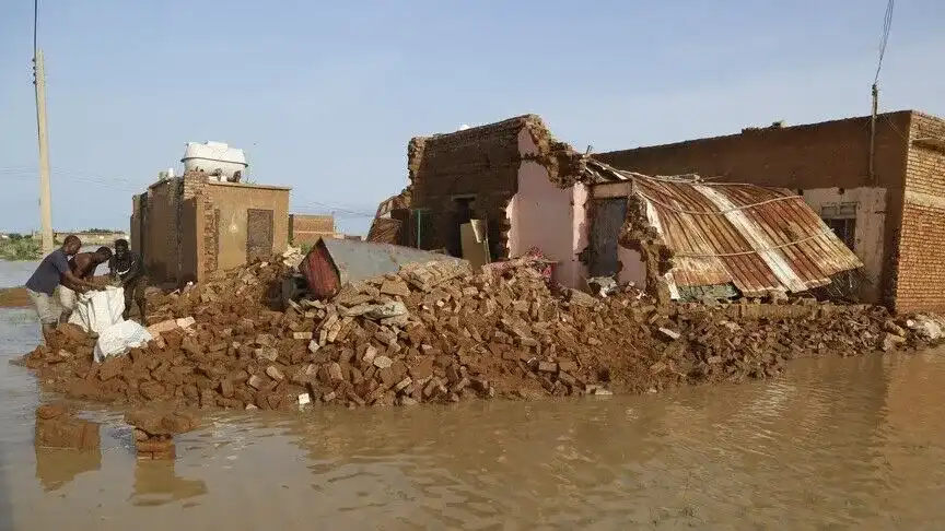 UN says floods displace 168 families, damage 271 homes in southern Sudan