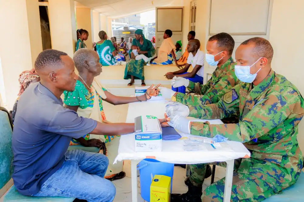 Rwandan Peacekeepers Conduct Two-day Free Medical Outreach In South Sudan