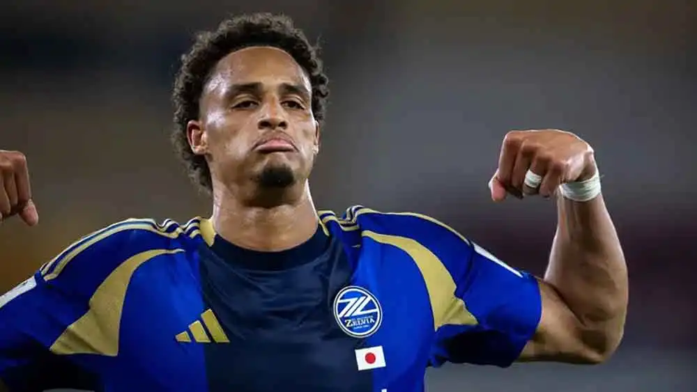 (مصدر الصورة : جريدة البلاد) تيتي ينغي مهاجم جنوب سوداني يهدد الأهلي بمصير الاتحاد